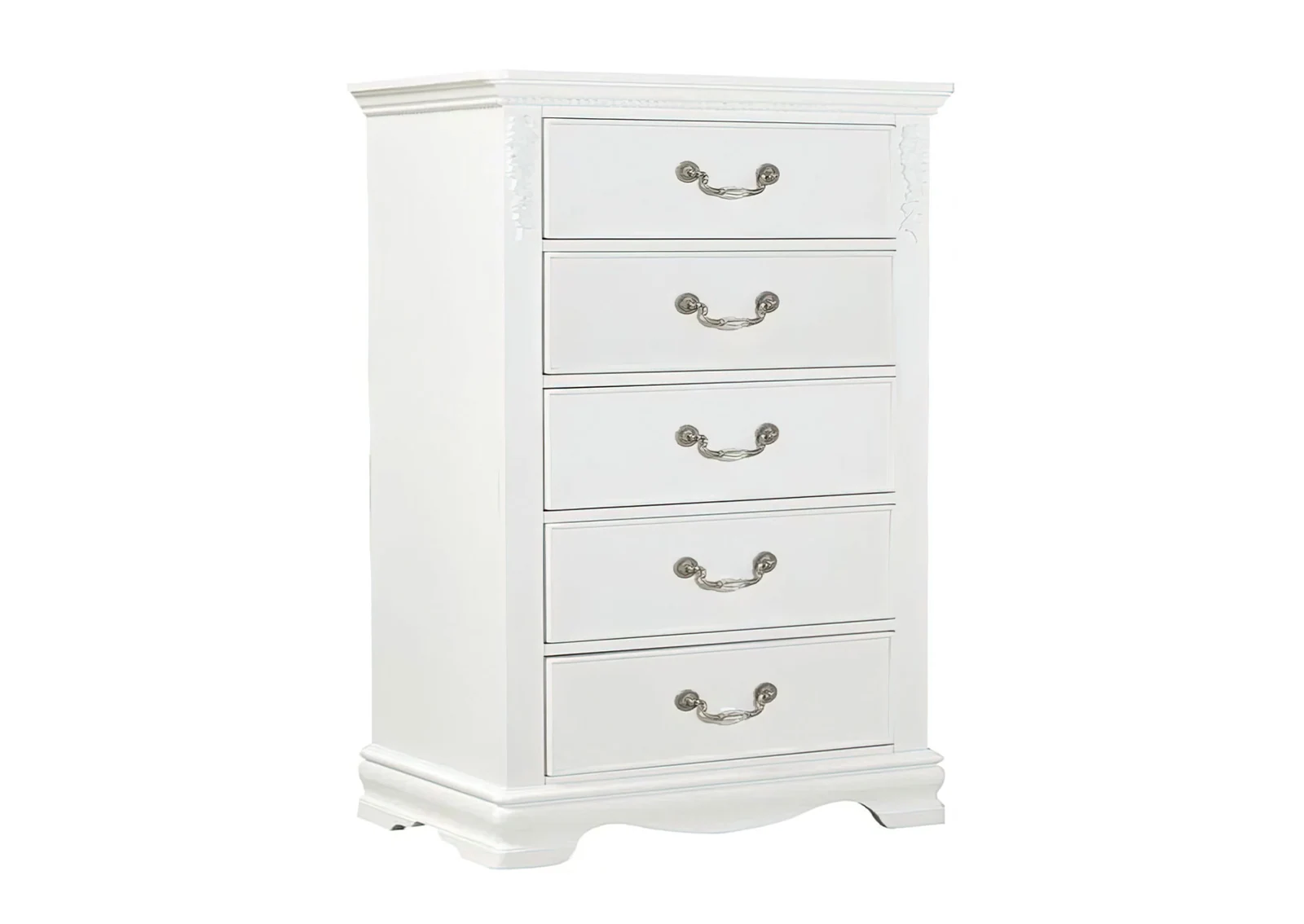 Gavetero Jessica de 5 gavetas - White