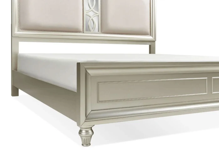 Domitorio Arqueado King 5 piezas - Silver and Gold