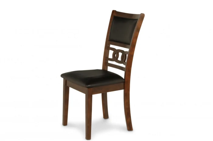 Mesa de Comedor Redonda Gia 47" con 4 Sillas - Color Cafe