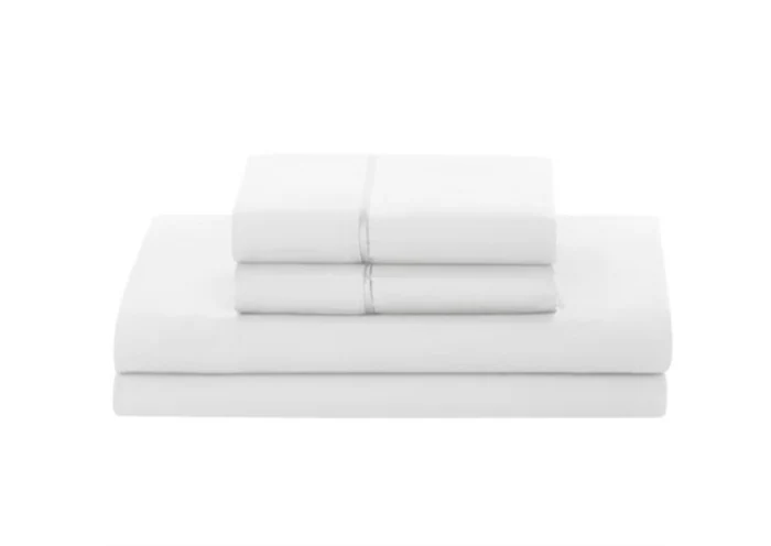 Juego de Sábana Unipersonal Simmons Beautyrest UltraFit - Color Blanco