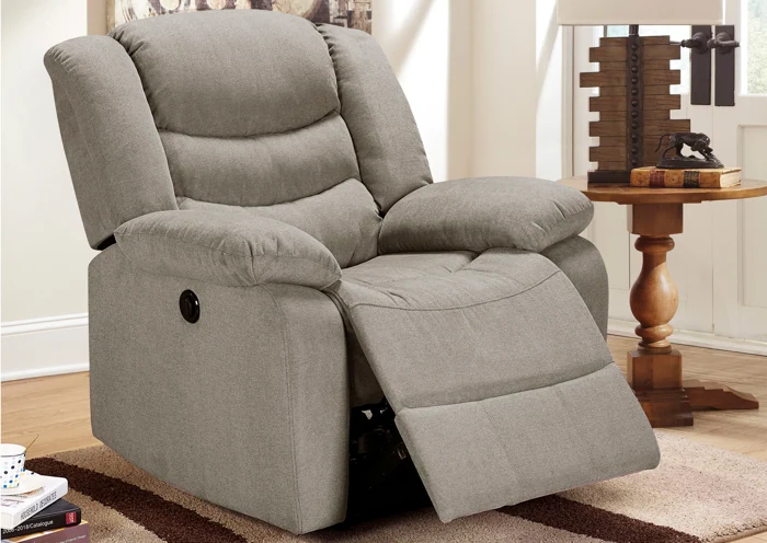 Sillón Reclinable Eléctrico - Color Gray