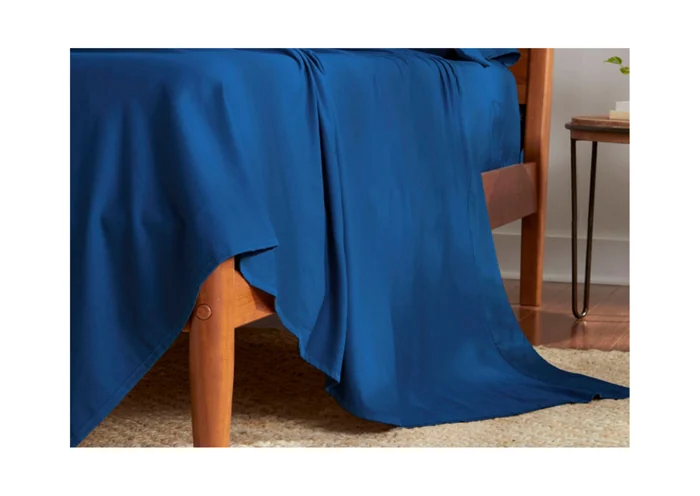 Juego de Sábana King Bedgear Hyper-Cotton - Color Azul marino